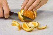 Приготовление блюда по рецепту - Апельсины с корицей. Шаг 1